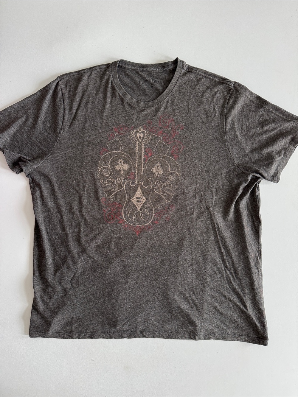 Lucky Brand Charcoal Graphic Short Sleeve Tee